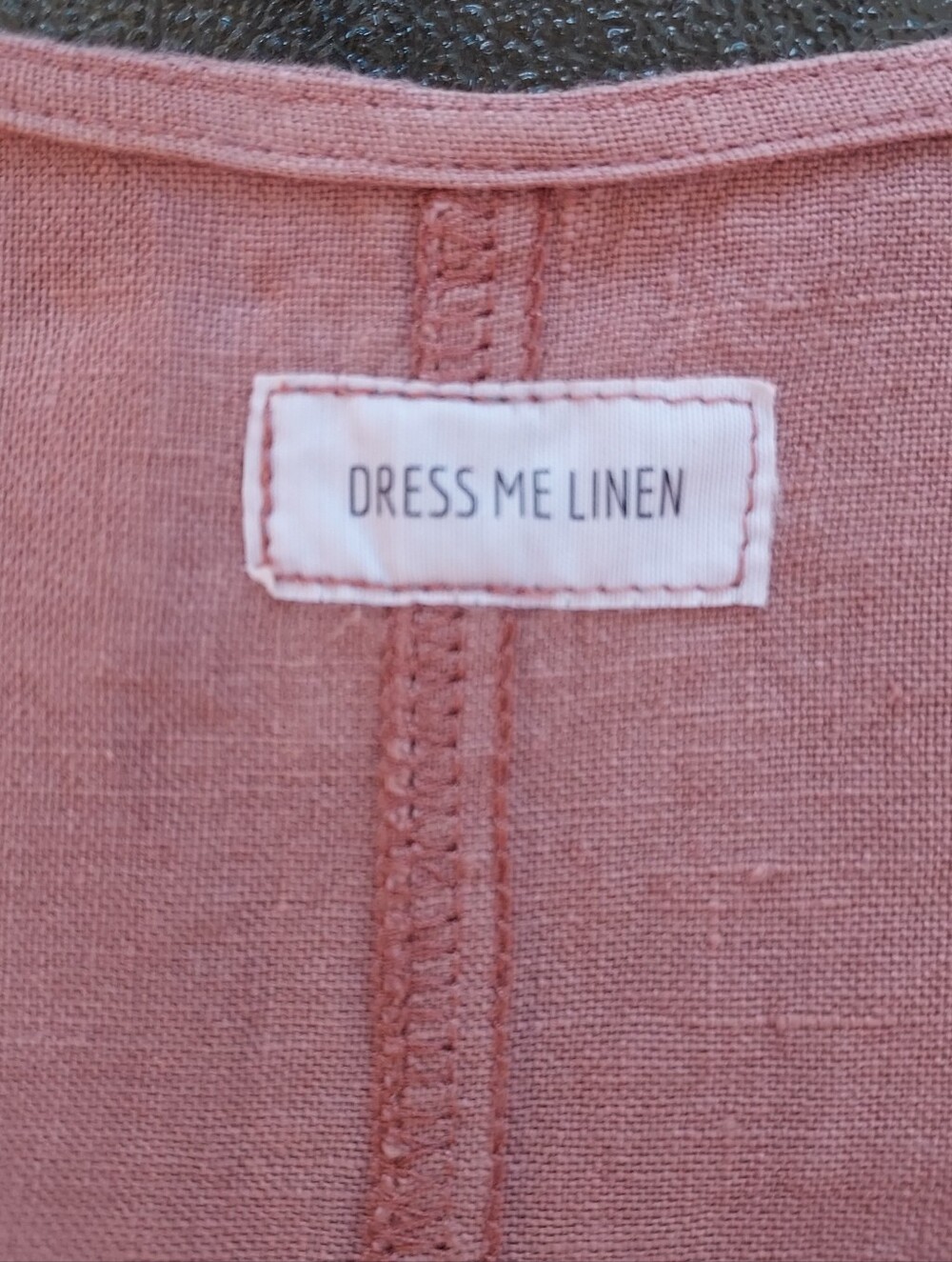 Dress Me 100% Linen Maxi Dress - Picture 2 of 4